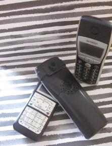 mehrere schnurlose Telefone